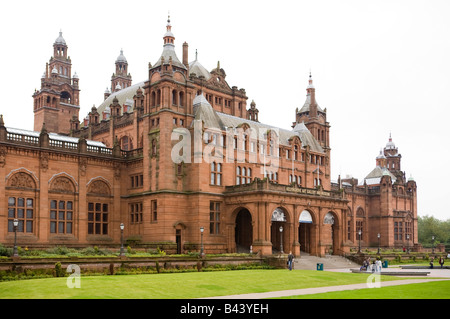 UK Schottland Glasgow Argyle Street Kelvingrove Art Gallery and Museum Stockfoto