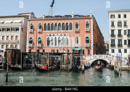 Das Hotel Danieli in Venedig Italien Stockfoto