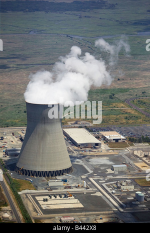 Luftaufnahme über Hope Creek Kernkraftwerks PSEG Nuclear LLC niedriger Alloways New Jersey Stockfoto