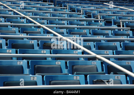 Sitze im Yankee Stadium Stockfoto