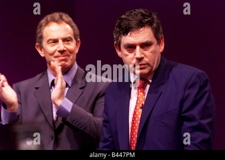 Labour Party Conference September 2002 Blackpool Gordon braun MP Chancellor of the Exchequer Stockfoto