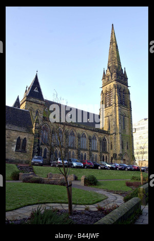 St. Brycedale Kirche Kirkaldy wo Jennifer Jane Brown s Beerdigung stattfinden wird Gordon Brown MP Kanzler Exchequer Sarah Brown Platz Januar 2002 Stockfoto