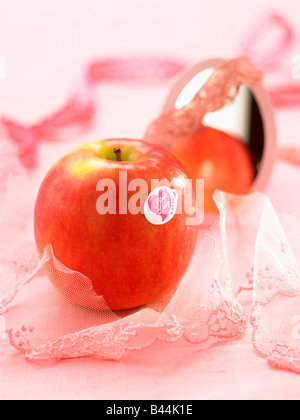Pink Lady apple Stockfoto