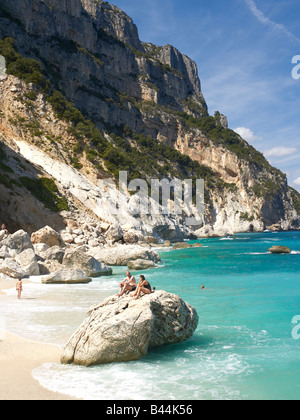 Cala Goloritze am Golf von Orosei, Sardinien Stockfoto