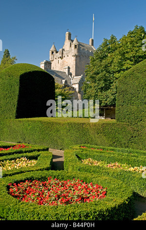 Cawdor Castle nach Hause ot die Recken von Cawdor Familiensitz der Mitglieder des Clans Campbell seit über 800 Jahren. Stockfoto