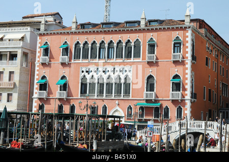 Das Hotel Danieli in Venedig Italien Stockfoto