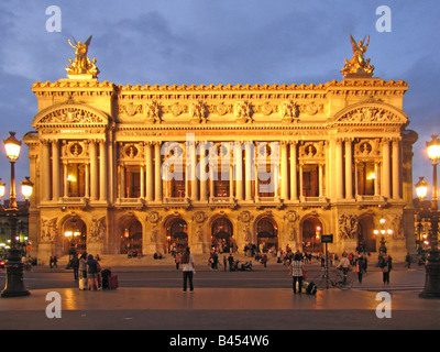 Paris Opera House oder Académie nationale de Musique nationale Akademie von Musik Paris Frankreich Stockfoto