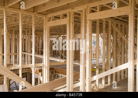 Zimmer im Bau. Stockfoto