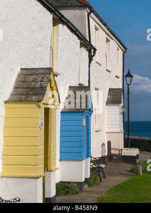 Ferienhäuser in Charlestown, St Austall, Cornwall, england Stockfoto