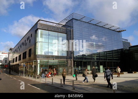 Jubiläums-Bibliothek im Zentrum von Brighton eine der am meisten Energie effizienten öffentlichen Gebäuden und am meisten besuchten öffentlichen Bibliotheken in UK Stockfoto