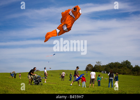 Kite Festival Cherry Valley New York State Stockfoto