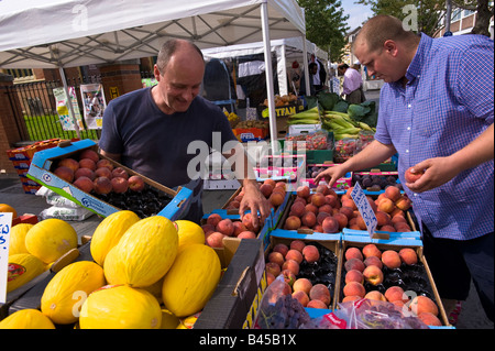 Acton Markt W3 London Vereinigtes Königreich Stockfoto
