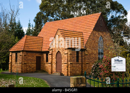 St.-Marien Kirche in Gordonton, Waikato, Nordinsel, Neuseeland Stockfoto