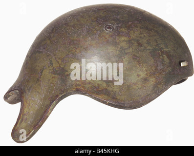 Waffen/Waffen, Schutzwaffen, Helme, Stahlhelm von Gaede Army Detachment, Deutschland, 1915, Erster Weltkrieg, Stockfoto