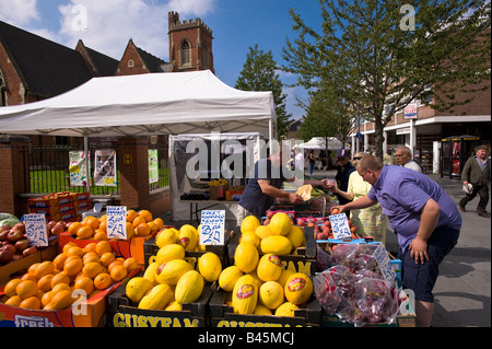 Acton Markt W3 London Vereinigtes Königreich Stockfoto