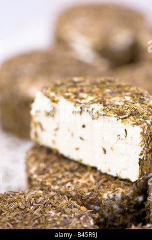 Handgemachter Käse zum Verkauf Bauern Markt Acton W3 London Vereinigtes Königreich Stockfoto