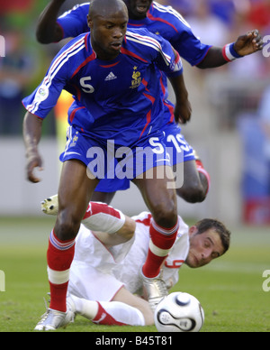 Sport, Fußball, wm, Frankreich gegen die Schweiz (0:0), Stuttgart, 13.6.2006, Additional-Rights - Clearance-Info - Not-Available Stockfoto