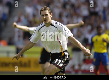 Sport, Fußball, wm, Ecuador gegen Deutschland (0:3), Berlin, 20.6.2006, Additional-Rights - Clearance-Info - Not-Available Stockfoto