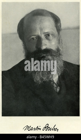 Buber, Martin, 8.2.1878 - 13.6. 1965, jüdischer Religionsphilos, Porträt, Foto von J.Schweig, Jerusalem, ca. 1940, Deutschland, Israel, 20. Jahrhundert, Religion, judaistik, Philosophie, Bart, Stockfoto