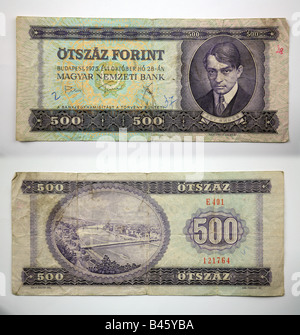 Banknoten aus Ungarn, Florentinus forint Stockfoto