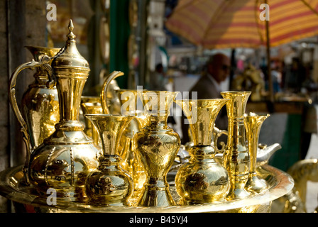 Souvenirs, Dahar Quartal, Hurghada, Rotes Meer, Ägypten, Nordafrika Stockfoto