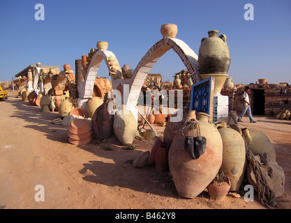 Tunesien Djerba Kallala Keramik Stockfoto