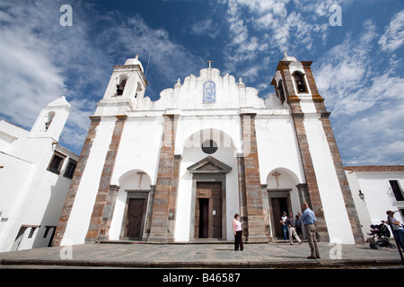 Kirche von Monsaraz, Alentejo, Portugal Stockfoto