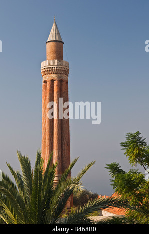 Yivli Minarett-Antalya-Türkei Stockfoto