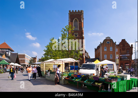 Bauernmarkt Acton W3 London Vereinigtes Königreich Stockfoto