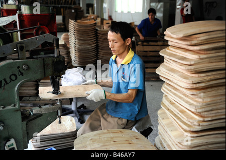 Taiwan Hauptstadt Möbelfabrik in Huizhou Guangdong China. 21. Sep 2008 Stockfoto