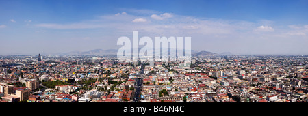 Überblick über Mexiko-Stadt, Mexiko Stockfoto