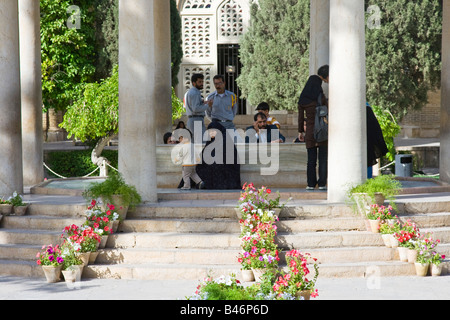 Grab von Hafez in Shiraz, Iran Stockfoto