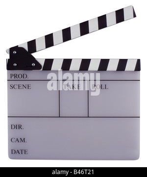 Filmklappe Stockfoto