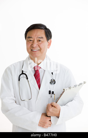 Porträt eines Arztes Stockfoto