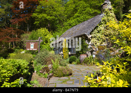 Hässliches Haus in der Nähe von Capel Curig Snowdonia Wales Stockfoto