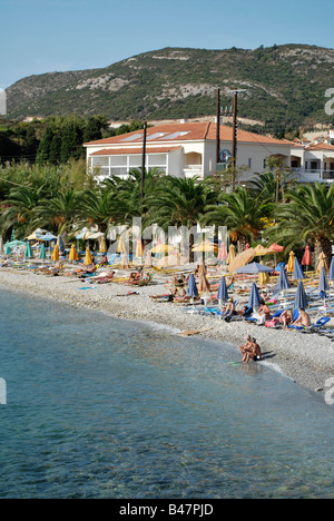 Gagou Beach in Samos Stadt Samos Insel Griechenland 2008 Stockfoto