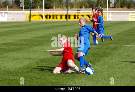 Frauenfußball auf Club-Ebene, Leamington Spa, England, UK Stockfoto