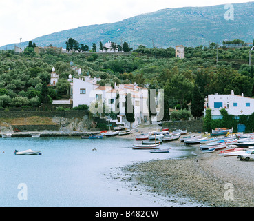 DALI, Salvador, 11.5.1904/05 - 23.1.1989, spanischer Maler und Bildhauer, sein Haus in der Nähe von Cadaques, Spanien, Stockfoto