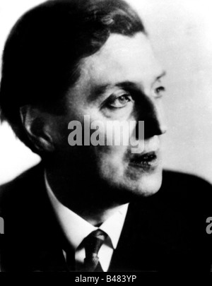 Berg, Alban, 9.2.1885 - 24.12. 1935, österreichischer Komponist, Porträt, Stockfoto