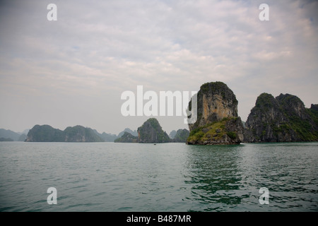 Halong Bucht Vietnam Stockfoto