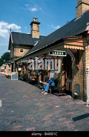 Arley Bahnhof, Severn Valley Railway, in der Nähe von Bewdley, Worcestershire Stockfoto