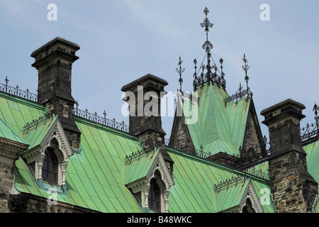 Der East Block kanadischen Parlamentsgebäude, Ottawa, Ontario, Kanada Stockfoto