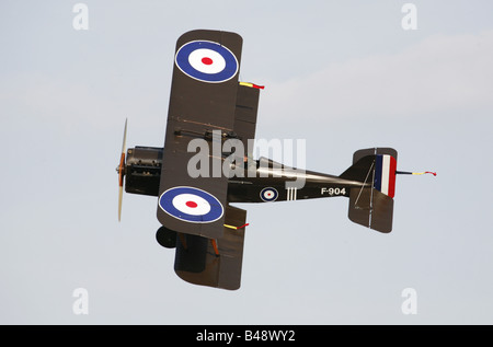 Royal Aircraft Factory SE 5A G EBIA Shuttleworth Collection alt Warden Bedfordshire Stockfoto