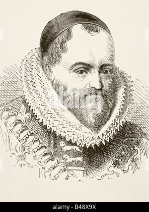 William Camden, 1551 bis 1623. Englischer Antiquar und Historiker, Autor von Britannia Stockfoto