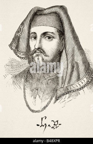 Porträt und Autogramm von König Henry IV von England Stockfoto