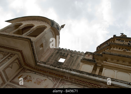 Indien Rajasthan Pushkar Rangji Hindu-Tempel Stockfoto