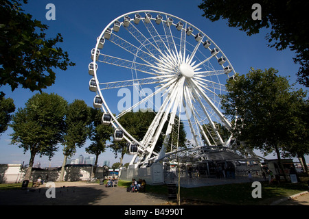 Riesenrad fahren Attraktion Greenwich London England uk gb Stockfoto