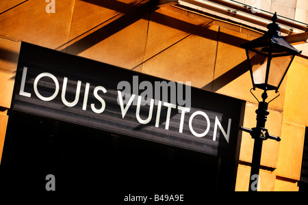 Louis Vuitton Store Birmingham England UK Stockfoto