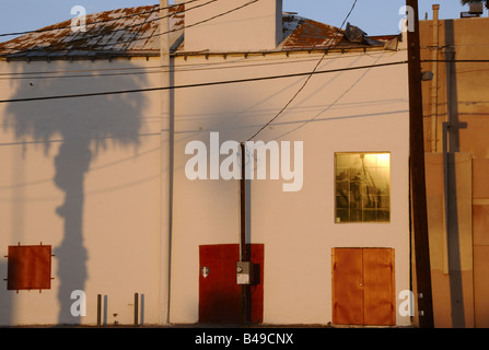 Industrial Building Indio California USA Stockfoto