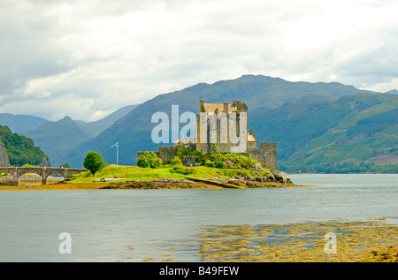 Blick nach unten Glen Etive in Richtung Stob Dubh, Glencoe, West Highlands, Schottland, UK Stockfoto